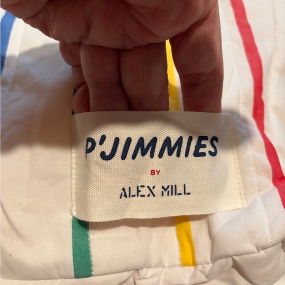 Alex Mill X JIMMY FALLON COLLAB Multicolor Striped Pouch - Picture 2 of 5